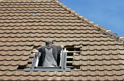 Pose de velux - Combres
